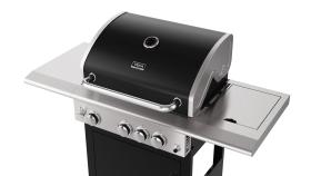 Teka Gourmet BBQ 3100 G - Barbacoa de Gas Butano 4 Quemadores Color Negro