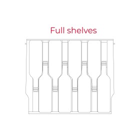 Teka Sommelier RVU 20046 GBK - Vinoteca 46 Botellas control táctil Clase G