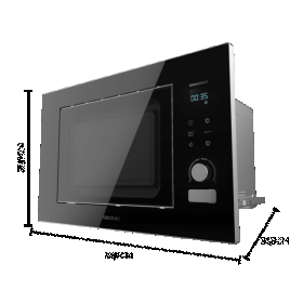 Grandheat 2090 built in touch black pbpl2m 2