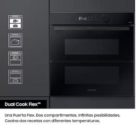 Samsung NV7B4535YAK/U3 - Horno Multifunción Dual Cook Flex A+ Negro