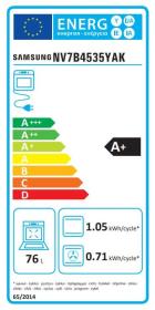 Samsung NV7B4535YAK/U3 - Horno Multifunción Dual Cook Flex A+ Negro