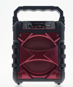 Sogo ALT-SS-8462R - Mini Altavoz Portátil Bluetooth 60W Color Rojo