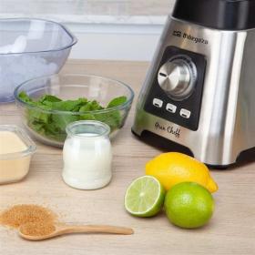 Orbegozo BV 15000 - Batidora de Vaso 7 Velocidades 1500W 1.5L Inox