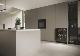 Haier HAKWBD 60 - Vinoteca 44 Botellas 2 Zonas Clase F Iluminación LED