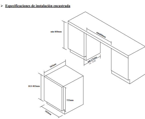 Haier hakwbd 60 medidas