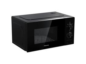 Hisense H20MOBP1G - Microondas 700W con Grill 20L con Temporizador Negro