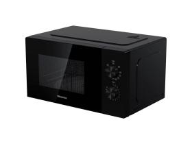 Hisense H20MOBP1G - Microondas 700W con Grill 20L con Temporizador Negro
