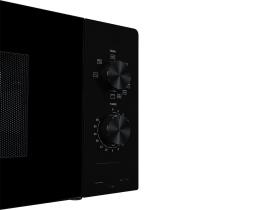 Hisense H20MOBP1G - Microondas 700W con Grill 20L con Temporizador Negro