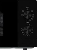 Hisense H20MOBP1G - Microondas 700W con Grill 20L con Temporizador Negro