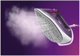 Philips DST3041/30 - Plancha de Vapor 3000 Series 2600W Golpe 200g Violeta