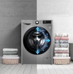 LG F4WV309S6SA - Lavadora Inteligente 9Kg 1400rpm con Vapor Clase A