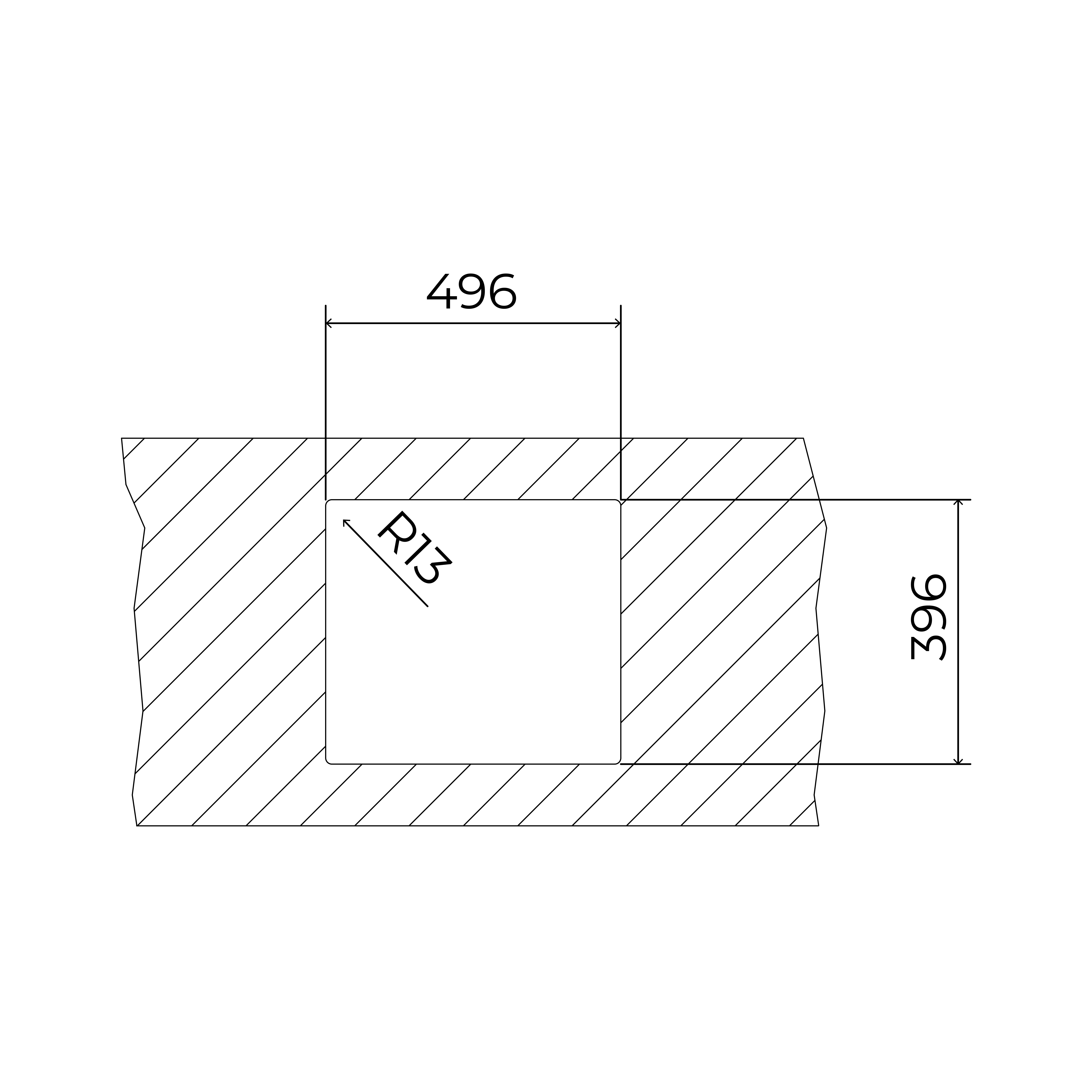 Flexlinea rs15 50 40 m fx fortinox drawing 3 undermount