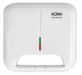Solac SD5053 - Sandwichera Buon Sandwich 750W 2 Placas Cuadradas