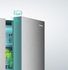 Este frigorífico americano HiSense es un modelo premium, recibe un