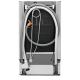 Electrolux ESA42110SW - Lavavajillas 45cm 9 Cubiertos Clase F Blanco