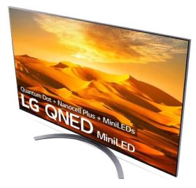 LG 86QNED916QE - Televisor 86" QNED MiniLED 4K Dolby Vision y Atmos