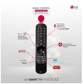 LG 86QNED916QE - Televisor 86" QNED MiniLED 4K Dolby Vision y Atmos