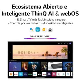 LG 86QNED916QE - Televisor 86" QNED MiniLED 4K Dolby Vision y Atmos