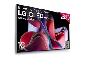 TV LG OLED evo 4K de 77'' G3, Procesador Máxima Potencia, Dolby Vision / Dolby ATMOS, Smart TV webOS23, el mejor TV para Gaming. Perfecta Integración en Pared.