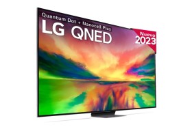 TV LG  QNED 4K de 86'' Serie 81, Procesador Gran Potencia, HDR10 / Dolby Digital Plus, Smart TV webOS23, perfecto para Gaming.