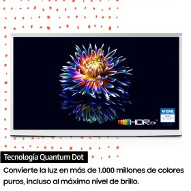 Samsung TV LS01B - Televisor de 43" The Serif Smart TV 2023 Pantalla mate