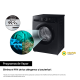 Lavadora de carga frontal Ecobubble™ Negra 8Kg