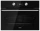 Teka HLC 8440 - Horno Compacto + Microondas Cristal Negro
