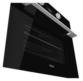 Teka HLC 8440 - Horno Compacto + Microondas Cristal Negro