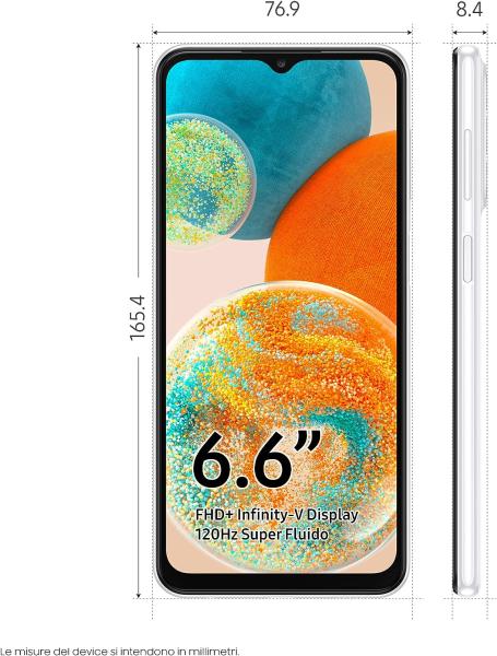Samsung A23 SM-A236B 4+64GB DS 5G Blanco (White) OEM · Comprar