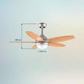 Ventilador techo cecotec 495 106cm 55w md 5896 (5)