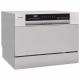 Exquisit GSP206-030D Silver - Lavavajillas Compacto 6 Cubiertos Clase D Inox
