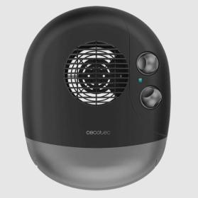 Cecotec 08250 - Calefactor ReadyWarm 2000 Max Horizon Black 2000W 3 Modos