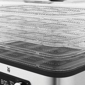 WMF Snack to go - Deshidratadora 250W 5 Rejillas 30-70ºC Acero inoxidable