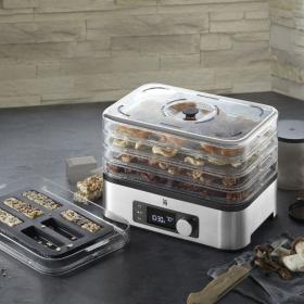 WMF Snack to go - Deshidratadora 250W 5 Rejillas 30-70ºC Acero inoxidable