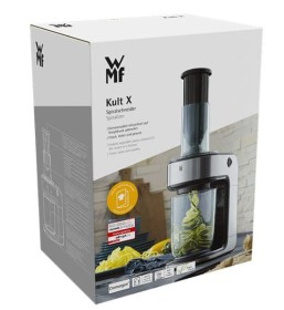 WMF Kult X - Espiralizador de Verduras con 3 Accesorios de corte 80W Inox