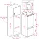 Ci3 330 nf Teka CI3 330 NF EU - Frigorífico Combi Integrado 177.5x54x54.5cm Clase F