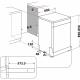 Whirlpool WFC 3C34 P X - Lavavajillas 14 Cubiertos 60cm Clase D Inox