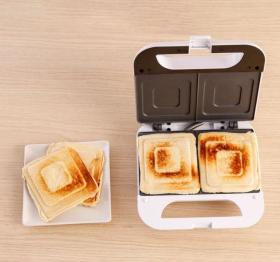 Solac Buon Sandwich II - Sandwichera Doble 750W Antiadherente