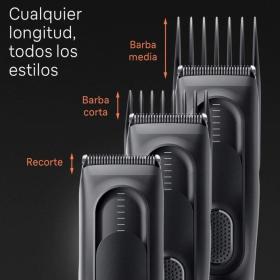 braun hc5330 cortapelos 17 ajustes y 2 peines inalámbrica 50 min autonomía (1)
