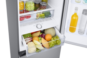 Frigorífico Combi 2m 390L Inox Clasificación Energética E y Smart AI - RB38C675ESA/EF