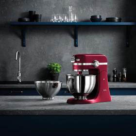 Aeg km5520 robot de cocina ultramix 1200w 10 velocidades 4.8l rojo (11)