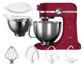 Aeg km5520 robot de cocina ultramix 1200w 10 velocidades 4.8l rojo (1)