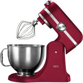 Aeg km5520 robot de cocina ultramix 1200w 10 velocidades 4.8l rojo (14)