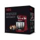Aeg km5520 robot de cocina ultramix 1200w 10 velocidades 4.8l rojo (17)