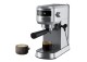 AEG EC6-1-6ST - Cafetera Espresso 1 o 2 Tazas Espumador 15 Bares