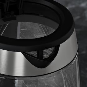 AEG GK4-1-4GB - Hervidor 2200W 1.7L Jarra de Cristal Color Inox