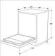 Fagor 4lvf 638adx lavavajillas 14 cubiertos vapor 3ªbandeja clase b inox2