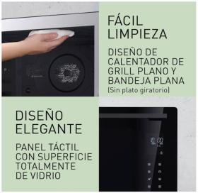 Panasonic nn cs88lbepg horno microondas con vapor y grill 4 en 1 negro (7)
