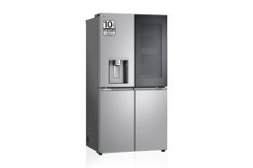 Frigorífico American Combi InstaView ™, Clasificación E, 638 L, Acero texturizado antihuellas