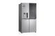 Frigorífico American Combi InstaView ™, Clasificación E, 638 L, Acero texturizado antihuellas